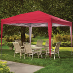 Zenova 10' x 10' Outdoor Pop Up Canopy Tent Patio Gazebo Party Wedding Tent
