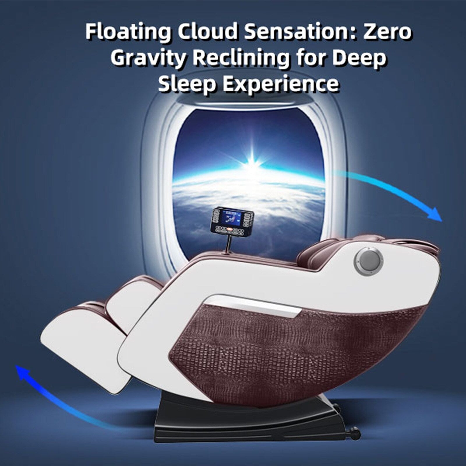 Zero Gravity Massage Recliner Chair with Full Body Massage, Heating, and Built-in Bluetooth Audio