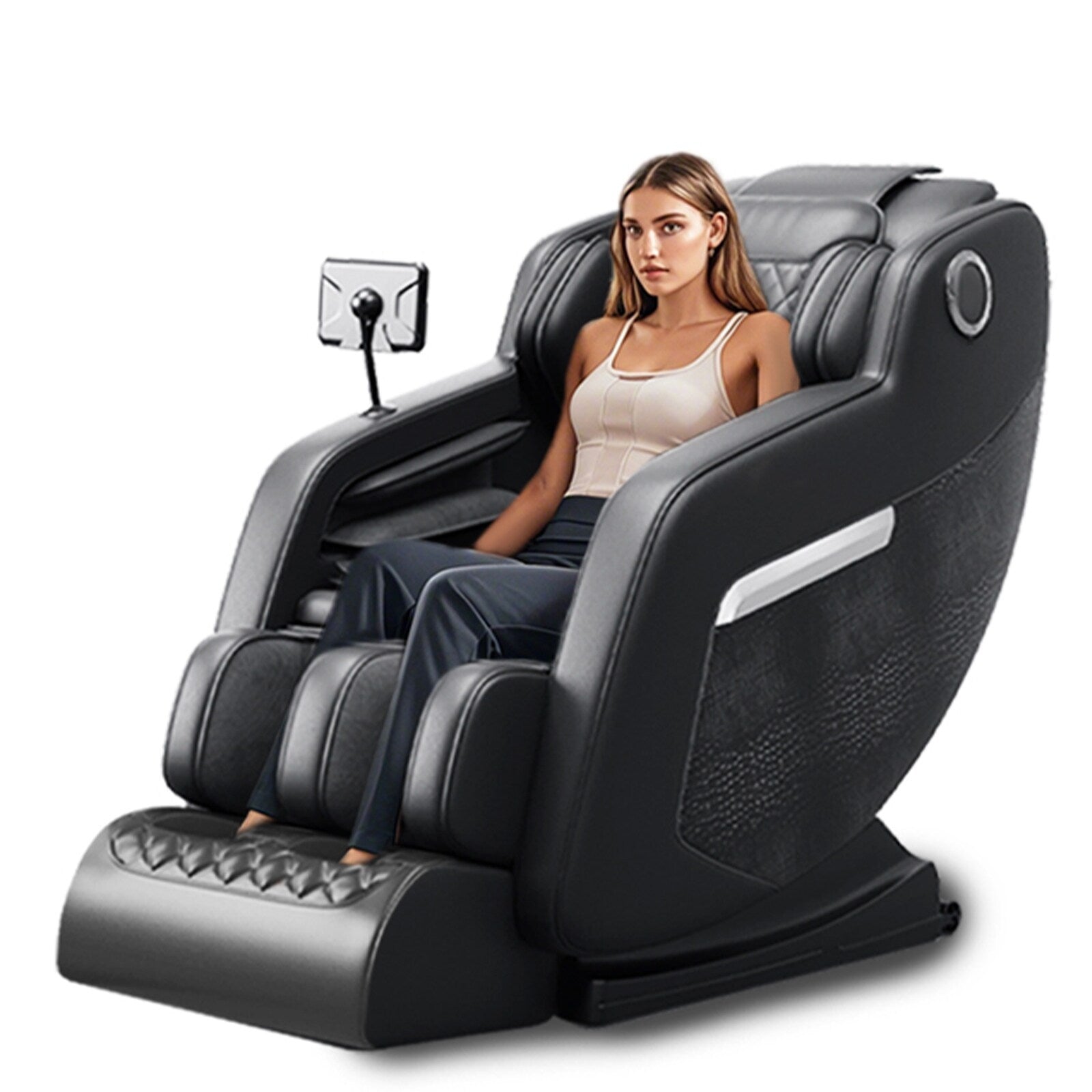 Zero Gravity Massage Recliner Chair with Full Body Massage, Heating, and Built-in Bluetooth Audio