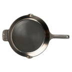 iLiving Seasoned Modern Heirloom Mirror Polished Cast Iron Skillet Pan 12 (2.7/3.7L)